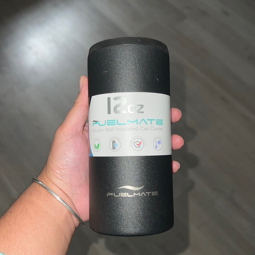 12oz Double Wall Insulated Can Cooler
